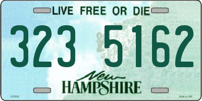 NH license plate 3235162