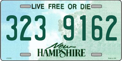 NH license plate 3239162