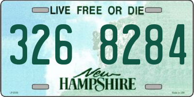 NH license plate 3268284