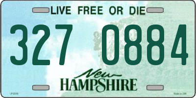 NH license plate 3270884