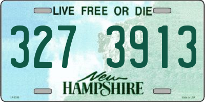 NH license plate 3273913
