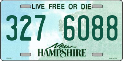 NH license plate 3276088