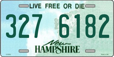 NH license plate 3276182