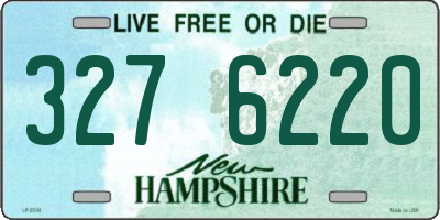 NH license plate 3276220