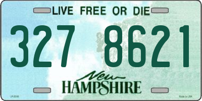 NH license plate 3278621