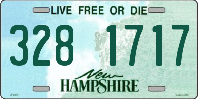 NH license plate 3281717