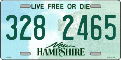 NH license plate 3282465