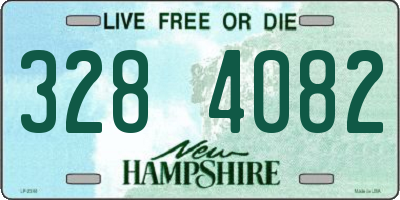 NH license plate 3284082