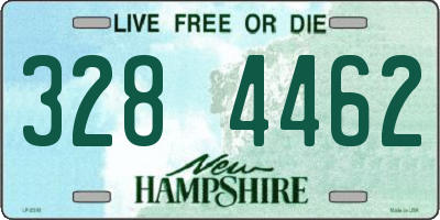 NH license plate 3284462