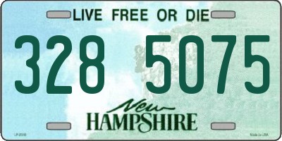 NH license plate 3285075