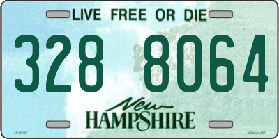 NH license plate 3288064