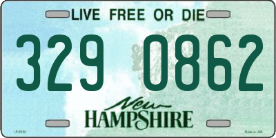 NH license plate 3290862