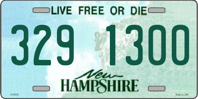 NH license plate 3291300
