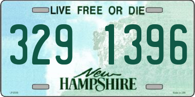 NH license plate 3291396