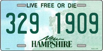 NH license plate 3291909