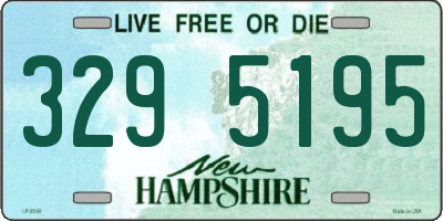 NH license plate 3295195