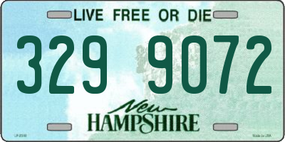 NH license plate 3299072