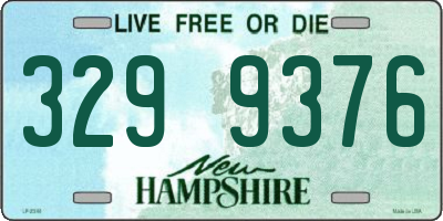 NH license plate 3299376