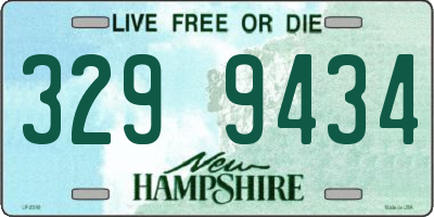 NH license plate 3299434