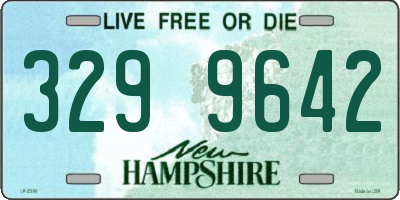 NH license plate 3299642