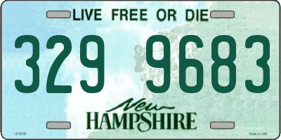 NH license plate 3299683