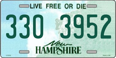 NH license plate 3303952