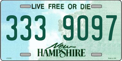NH license plate 3339097