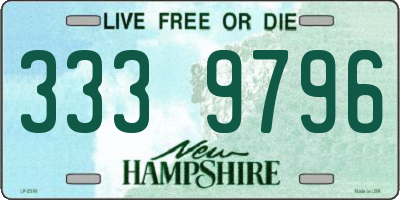 NH license plate 3339796