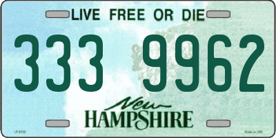 NH license plate 3339962