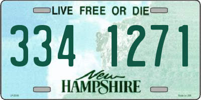 NH license plate 3341271