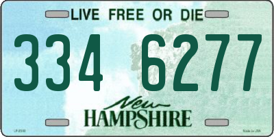 NH license plate 3346277