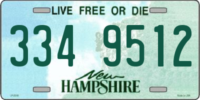 NH license plate 3349512