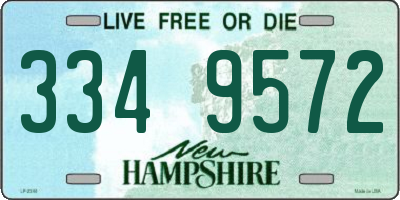 NH license plate 3349572