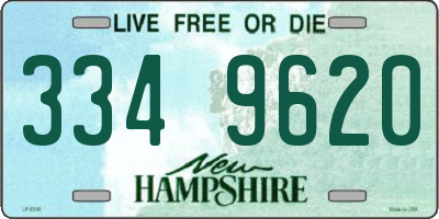 NH license plate 3349620