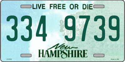 NH license plate 3349739