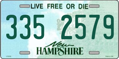 NH license plate 3352579