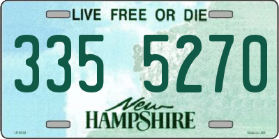 NH license plate 3355270