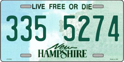 NH license plate 3355274