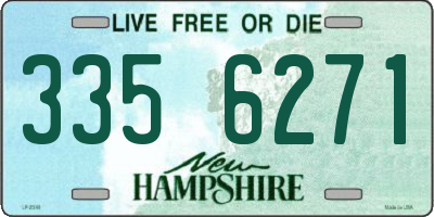 NH license plate 3356271
