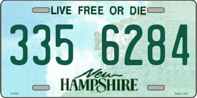 NH license plate 3356284
