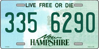 NH license plate 3356290