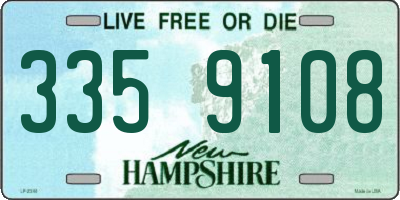 NH license plate 3359108