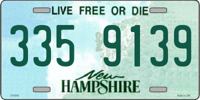 NH license plate 3359139
