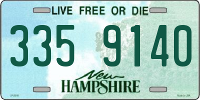 NH license plate 3359140