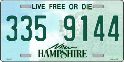 NH license plate 3359144