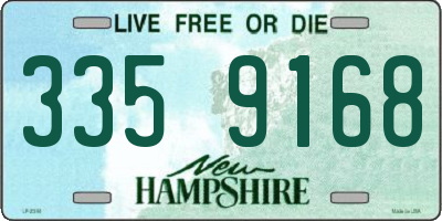 NH license plate 3359168