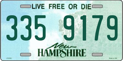 NH license plate 3359179