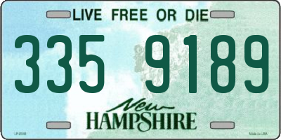 NH license plate 3359189