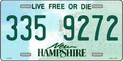 NH license plate 3359272