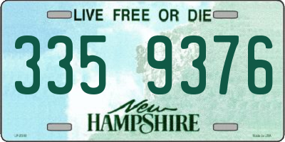 NH license plate 3359376